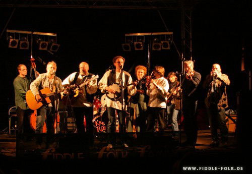 Bild: Session von Fiddle Folk und QuerDURch Session von Fiddle Folk und QuerDURch